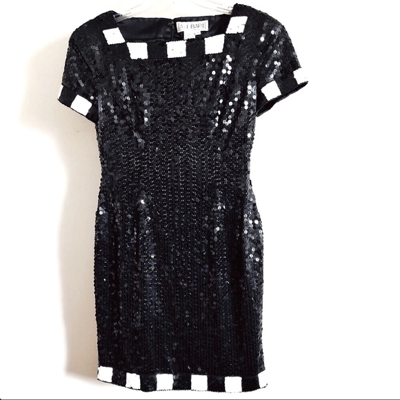 Vintage Dresses & Skirts - AJ Bari Vintage Sequin Dress